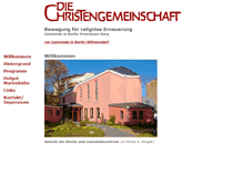 Tablet Screenshot of christengemeinschaft-berlin.de